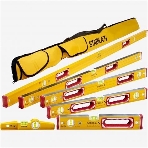 Stabila level set 6ft.  levels for a range of measuring and layout task...
