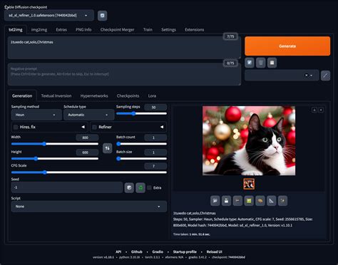 Stable diffusion webui online.  Generate AI images using SD3's improved prompt adherence, better...