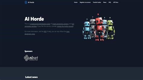 Stable horde ai.  AI Horde is a unique, community-driven platform that allo...