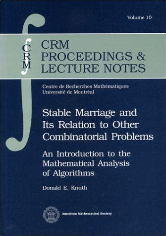 Stable marriage and its relation to other combinatorial problems an introduction to the mathematical analysis. - Denon pra 1100 service handbuch kostenlos.