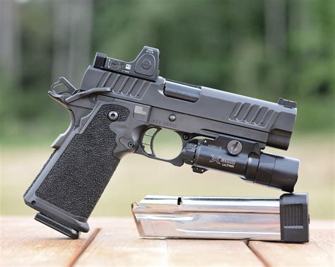 Description. Dawson Precision Present The Tactical Advantage Magwell! Developed Dawson for STI and factory installed on Staccato XC/XL Gen 2 2011 double stack grips. This rugged, compact profile magwell is …. 