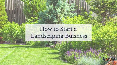 Stache Blog How to Start a Landscaping Business