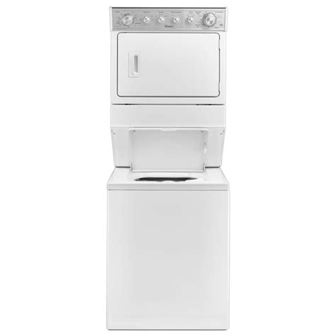 Stackable washer and dryer gas. GE Profile 4.8 cu. ft. Capacity UltraFast Combo with Ventless Heat Pump Technology All-in-One Washer Dryer. Pedestal Not Included. 2-in-1 Washer/Dryer: Wash & Dry a large load of laundry in about 2 hours without the hassle of transferring clothes from the washer to the dryer. SmartDispense holds enough detergent and softener for 32 loads. 