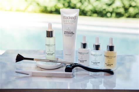 Stacked skincare. In 2014, the StackedSkincare product line was born based on the technique of combining or “stacking” professional-grade treatments to gently drive actives deeper into the skin and address multiple skin concerns all at once. Kerry developed StackedSkincare for all skin types including individuals with sensitive skin, … 