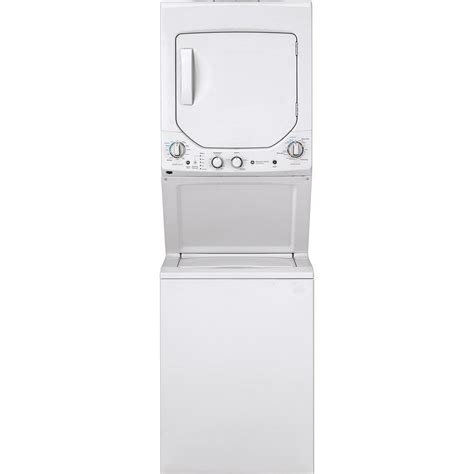 Stacked washer dryer gas. GE3.6-cu ft Stackable Portable Electric Dryer (White On White) Shop the Collection. 139. • GE 3.6 Cu Ft stackable electric dryer offers the choice of 3 cycles, including automatic regular for cottons, quick fluff (up to 30 min) and timed dry (up to 150 min) • 3 heat selections provide the right drying temperature for personalized fabric care. 