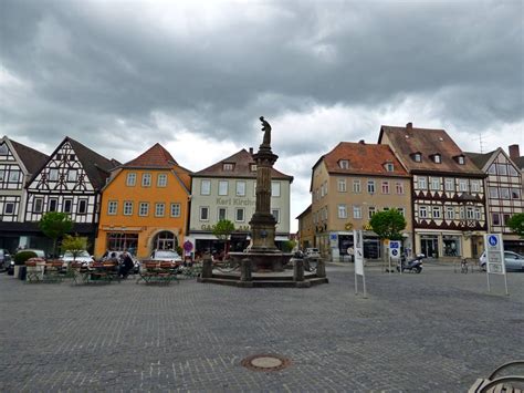 Stadt Bad Neustadt a. d. Saale in der bayerischen Rhön