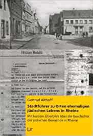 Stadtführer zu orten ehemaligen jüdischen lebens in rheine. - Organic chemistry wade 6th edition solution manual.