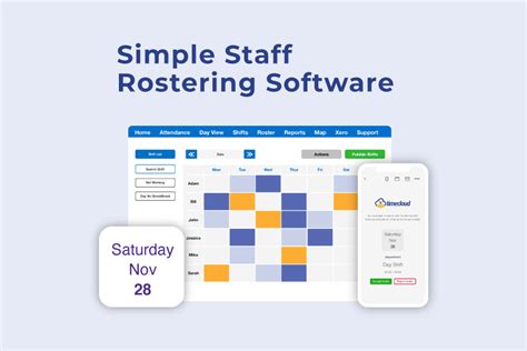 Staff Rostering Software Schedule Teams Effortlessly Timecloud