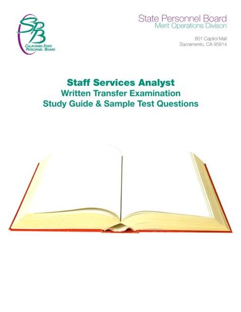 Staff service analyst transfer exam study guide. - Ultimate guide to the router table.