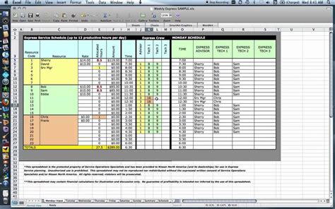 Staffing Spreadsheet Excel inside Staffing Spreadsheet Excel