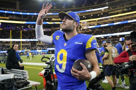 Stafford and Rams can inch closer to a postseason return by beating the Giants