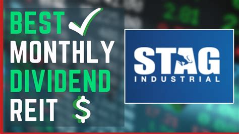 २०२३ जुलाई १३ ... One stellar dividend stock that makes monthly distributions to investors is Stag Industrial (STAG 0.26%). With its 4.1% dividend yield, the real .... 