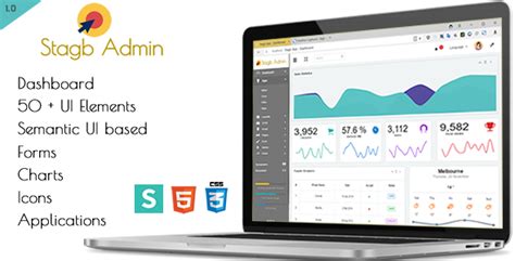Stagb SemanticUi Admin Template Besthemes