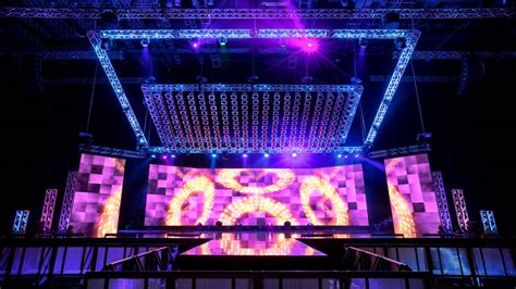 Stage decor rental.  LED & Sounds: Electro Lights & Sound Rentals Event Head: Hon. ...