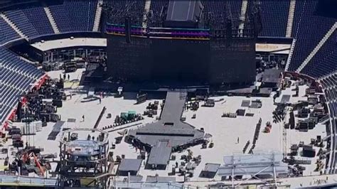 Stage set for Taylor Swift concerts at Gillette Stadium