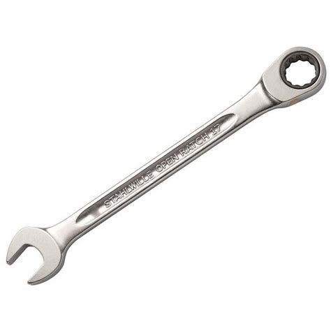 Stahlwille 8MM COMBINATION RATCHETING SPANNER, OFFSET