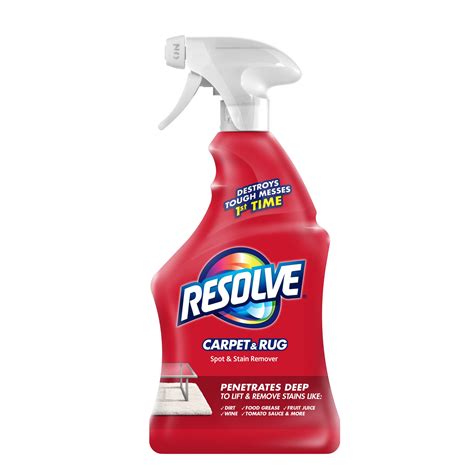 Stain remover for rugs. 