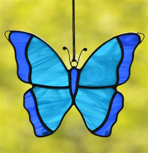 Stained Glass Butterfly - Etsy