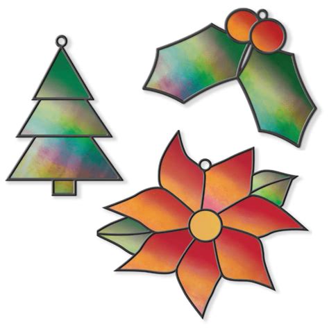 Stained Glass Patterns For Free Christmas Glass Pattern 056 Christmas