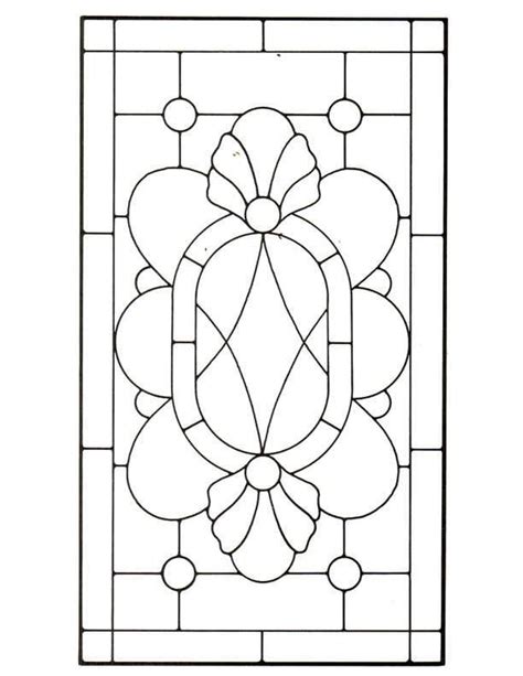 Stained Glass Patterns For Free Glass Pattern 111