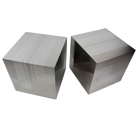 Stainless Cube - 114 For Sale on 1stDibs