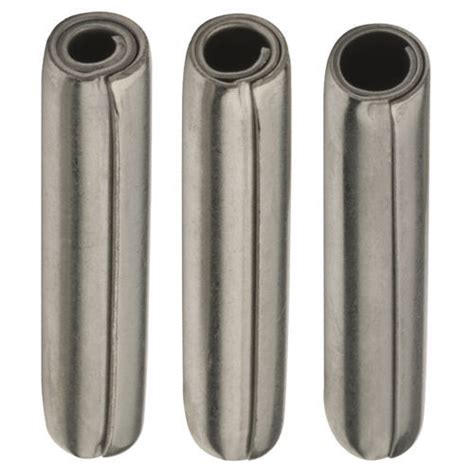 Stainless Steel Coiled Spring Pin, 3/16"