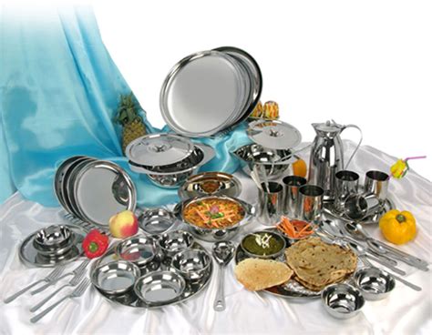 Stainless Steel Dinner Set Manufacturers & Suppliers in Mumbai