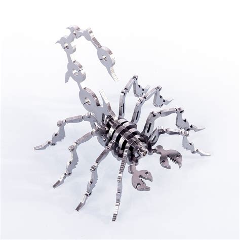 Stainless Steel Made Scorpion - DIY Stainless Steel Puzzle