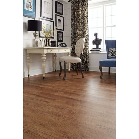 Stainmaster luxury vinyl. STAINMASTER Mecklenberg Pine 12-mil x 7-in W x 48-in L Waterproof Interlocking Luxury Vinyl Plank Flooring. STAINMASTER Mecklenberg Pine luxury vinyl plank is a genuine pine decor with warm natural tones, providing a one of a kind look to any living space. Our vinyl plank offers long lasting, rigid core flooring ready for your active household. 