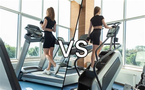 Stairmaster vs treadmill. May 8, 2023 · StairMaster vs Treadmill - Which is a Better Workout? StairMaster is a type of cardio exercise machine that resembles a short flight of stairs and operates like a never-ending escalator. The standard StairMaster is typically three to four steps high, and like other stepper machines, simulates the action of climbing stairs. 
