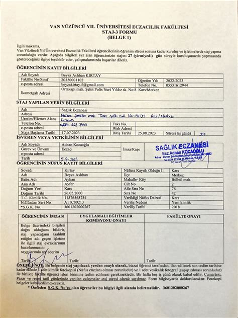 Staj bitirme notu, stajın iptali, smmm stajı puanı Muhasebe Dersleri. 