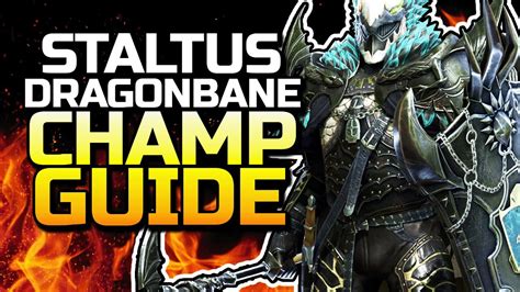 Staltus dragonbane. In this video I show my live arena fights featuring some of my favorite champions including my go to nuker Staltus Dragonbane. 