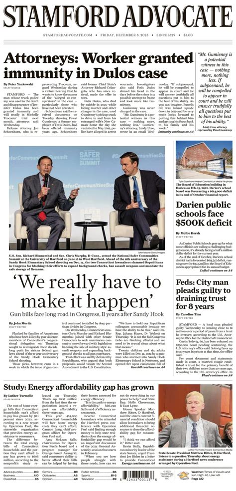 Stamford advocate