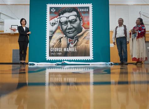 Stamp honours First Nations leader George Manuel, whose work spanned globe
