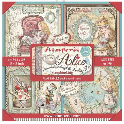 Stamperia International Alice Through The Looking …