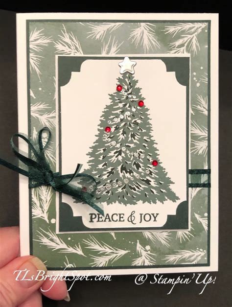 Stampin’ Up! Trimming the Tree in Layers – Terry Lynn Bright, …