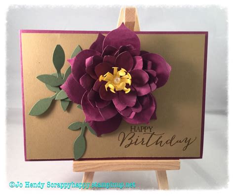 Stampin up "Flower Frenzy Bigz" - Pinterest