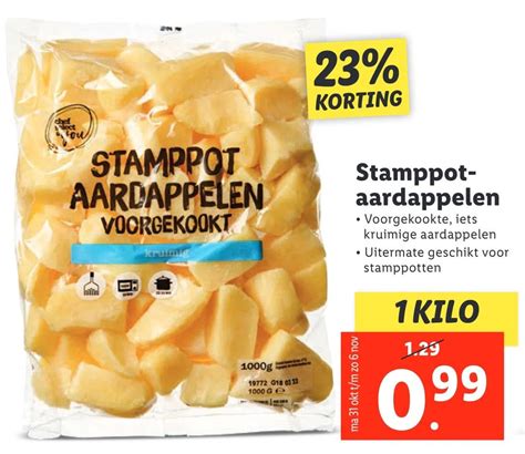 Stamppot aanbieding