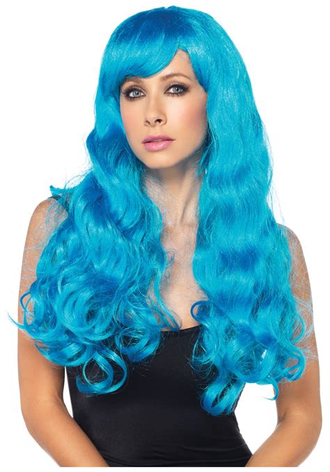 Stand Out with Stunning Blue Wigs Real Hair!