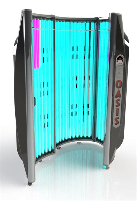 Stand up tanning beds. 