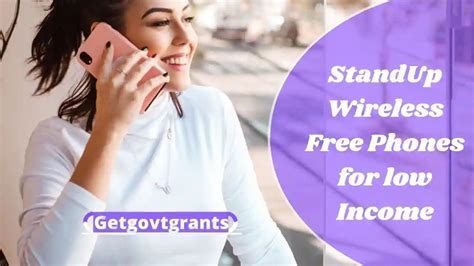 StandUp Wireless Free Phones for low Income 2024