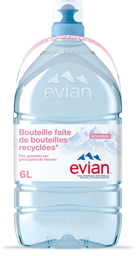 Standaardflessen 6 L - evian