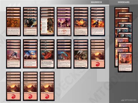 Standard - Mono Red