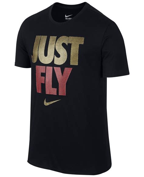 Standard Black Graphic T-Shirts. Nike IL