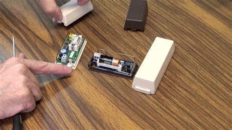 Standard Door and Window Sensor Battery Replacement YouTube