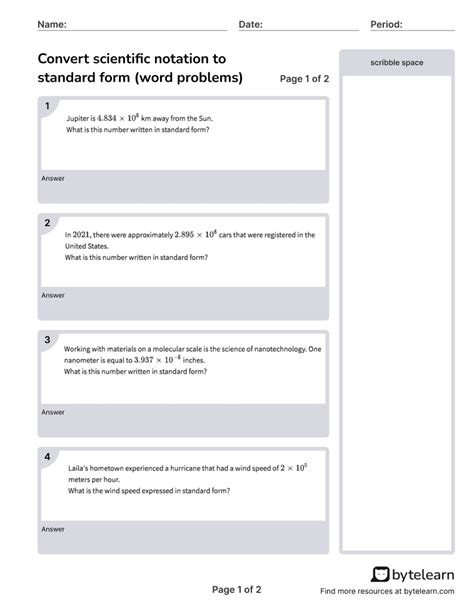 Standard Form Word Problems YouTube