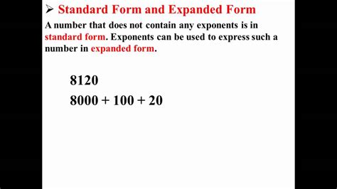 Standard Form and Expanded Form YouTube