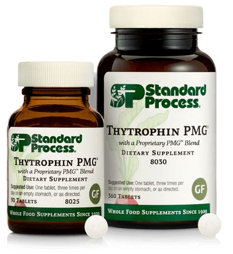 Standard Process Thytrophin PMG 8025 90 Tablets