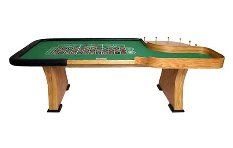 roulette table dimensions