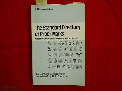 Standard directory of proof marks pdf. pdf), Text File (.  Heard,2011-08-17 The ...